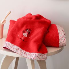 Комплект дитячий для ванної MESREVES колір ніжно-червоний