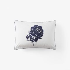 Наволочка прямокутна з подвійним декором з перкалю ROSABLUE