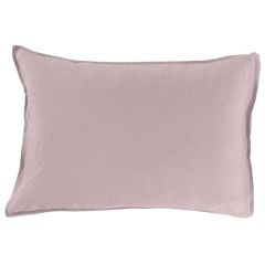 Наволочка прямокутна з промитого льону та бавовни SONGE