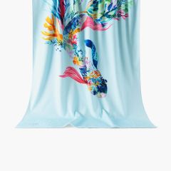 Рушник пляжний з бавовни DEMILUNE