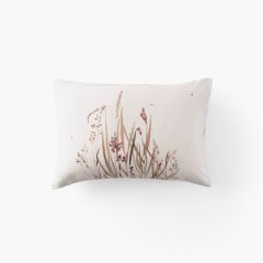 Наволочка прямокутна з вишивкою із сатину AURA
