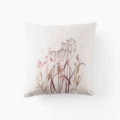 Квадратна наволочка з вишивкою з сатину AURA