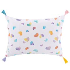 Наволочка прямокутна з подвійним декором з бавовни CALLIOPE