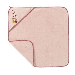 Рушник махровий  з куточком з органічної бавовни з вишивкою DESSINE