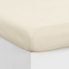 Простирадло на резинці з муслину INFINI II