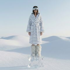 Жіночий махровий халат з каптуром HYPNOTIC