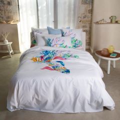 Підковдра з подвійним декором з перкалю DEMILUNE