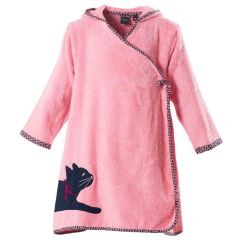Дитячий махровий халат з каптуром та вишивкою MANAROLA