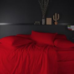 Підковдра з перкалю NEO колір червоний