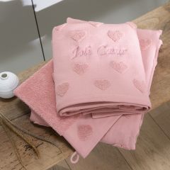 Комплект для ванної MONJOUR колір рожевий