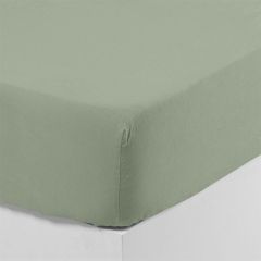 Простирадло на резинці з промитої бавовни SONGE