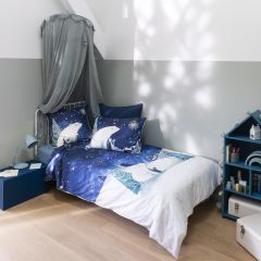 Підковдра з декором з фосфоресцентної бавовни STELLAIRE