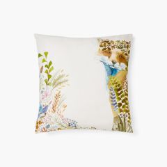 Квадратна наволочка з органічної бавовни з подвійним декором  VULPINI різнобарвний