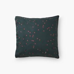 Квадратна наволочка з подвійним декором з перкалю IKEBANA різнобарвний