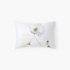 Прямокутна наволочка з вишивкою з сатину EPHELIA колір різнобарвний 50x70