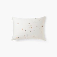 Прямокутна наволочка з вишивкою з сатину EQUINOXE II колір різнобарвний 50x70