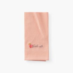 Рушник вафельний для кухні з вишивкою ESTIVAL